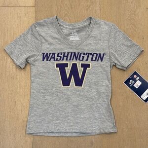 Gray University of Washington Girls T-Shirt